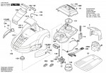 Bosch 3 600 HA2 201 Indego 1300 Autonomous Lawnmower 230 V / Eu Spare Parts